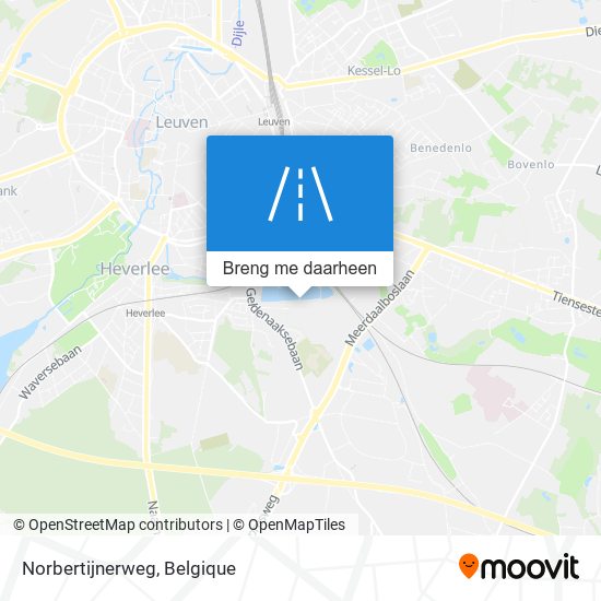 Norbertijnerweg kaart