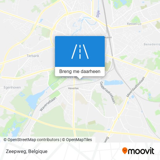 Zeepweg kaart