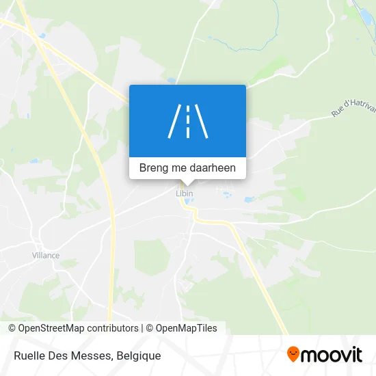 Ruelle Des Messes kaart