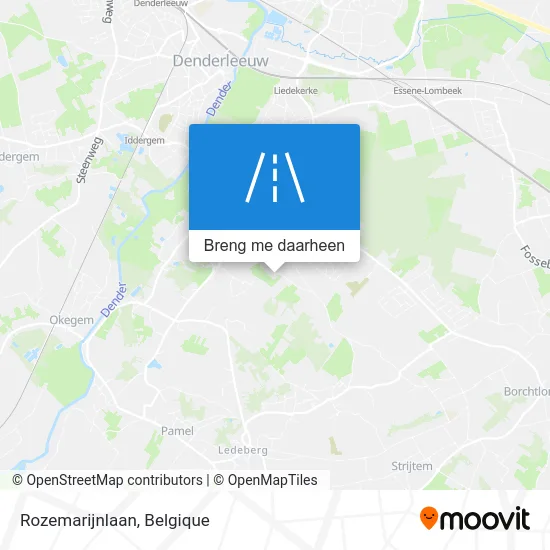 Rozemarijnlaan kaart
