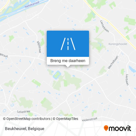 Beukheuvel kaart