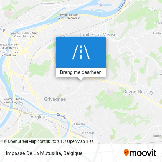 Impasse De La Mutualité kaart