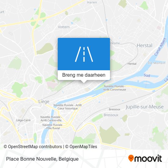 Place Bonne Nouvelle kaart