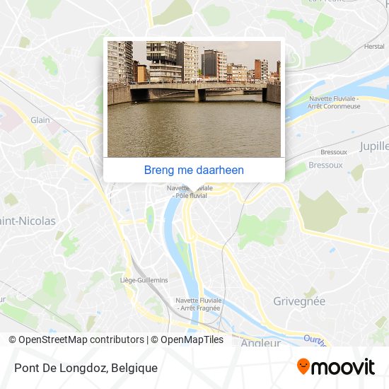 Pont De Longdoz kaart