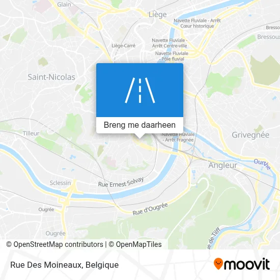 Rue Des Moineaux kaart