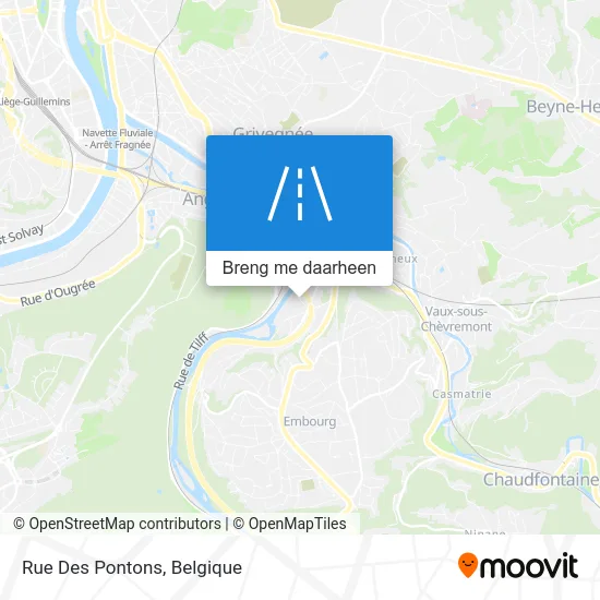 Rue Des Pontons kaart