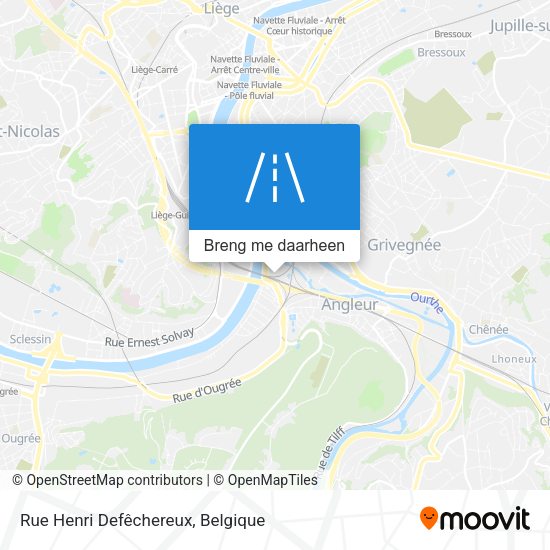 Rue Henri Defêchereux kaart