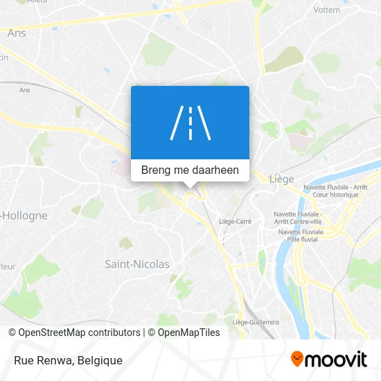 Rue Renwa kaart