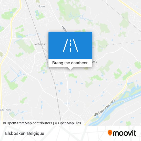 Elsbosken kaart