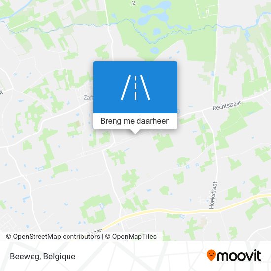 Beeweg kaart