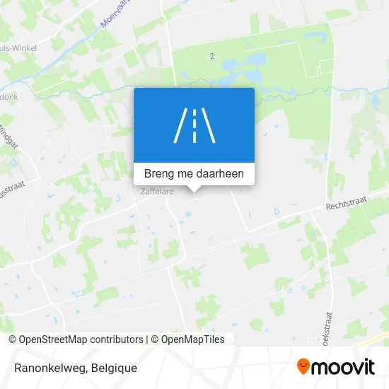 Ranonkelweg kaart