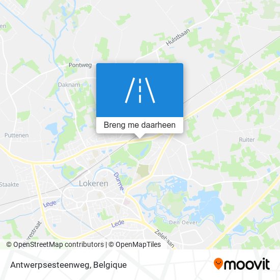 Antwerpsesteenweg kaart