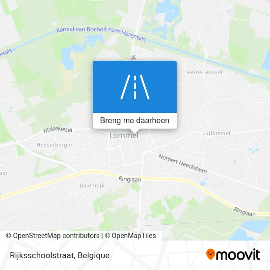 Rijksschoolstraat kaart