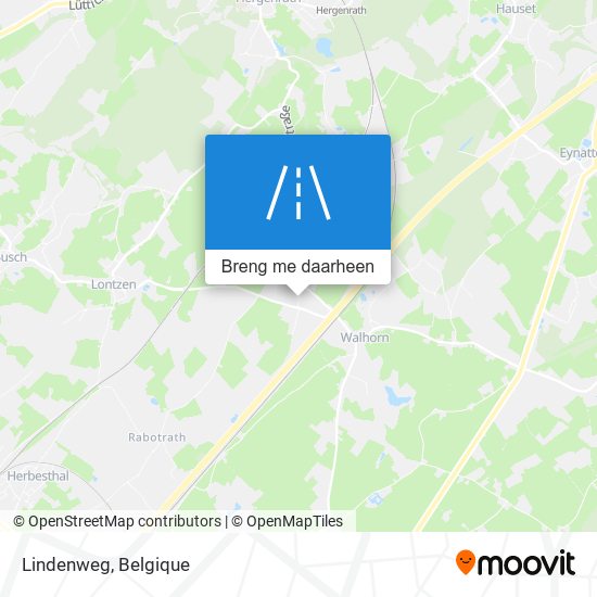 Lindenweg kaart