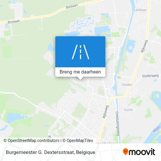 Burgemeester G. Dextersstraat kaart