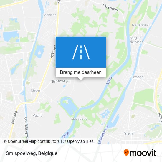 Smispoelweg kaart