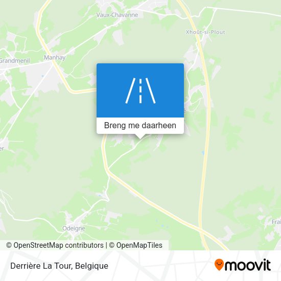 Derrière La Tour kaart