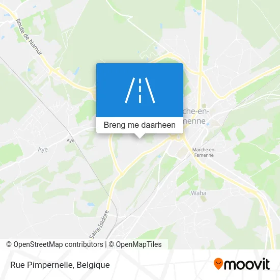 Rue Pimpernelle kaart