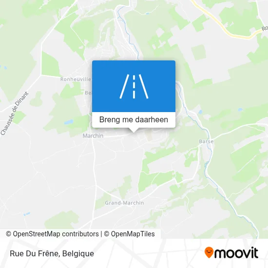 Rue Du Frêne kaart