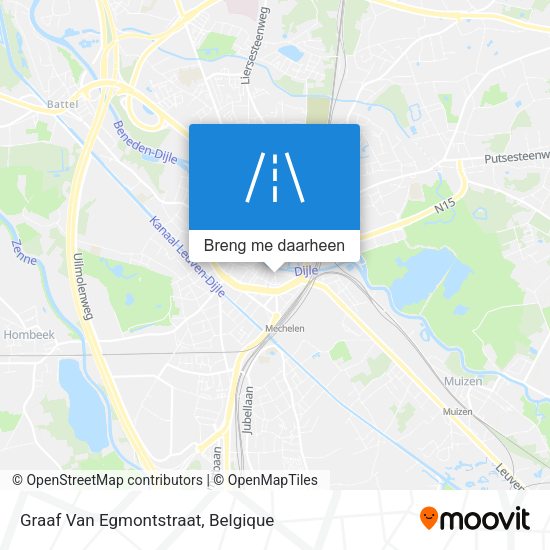 Graaf Van Egmontstraat kaart