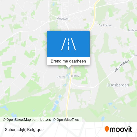 Schansdijk kaart