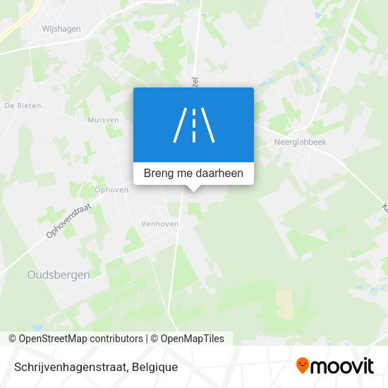 Schrijvenhagenstraat kaart