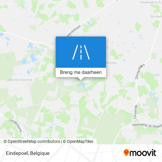 Eindepoel kaart