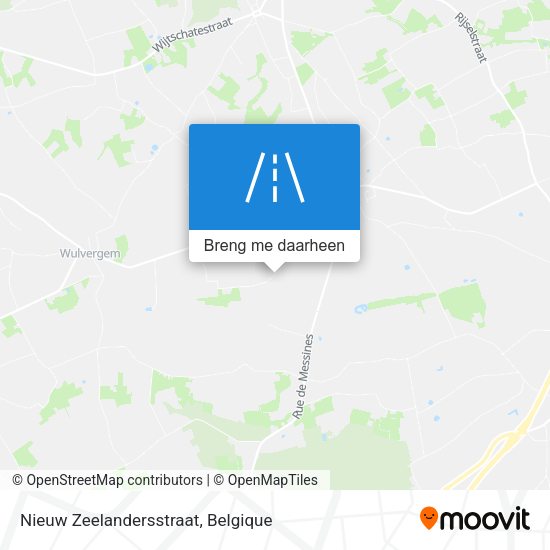 Nieuw Zeelandersstraat kaart