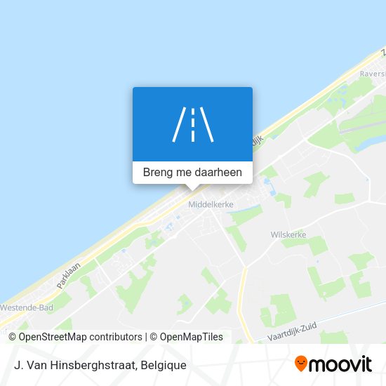 J. Van Hinsberghstraat kaart