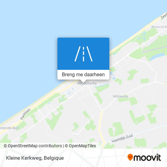 Kleine Kerkweg kaart