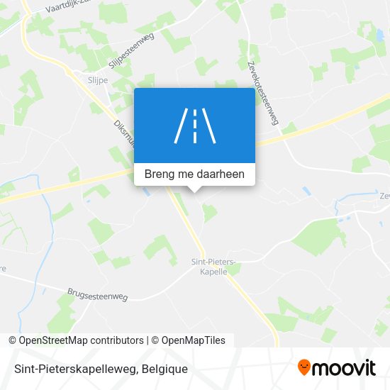 Sint-Pieterskapelleweg kaart