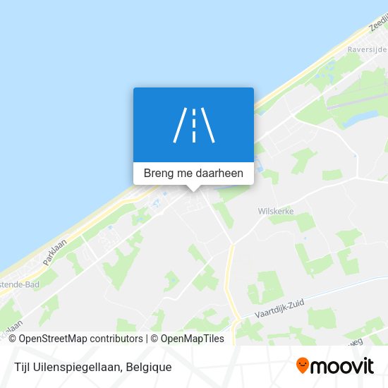 Tijl Uilenspiegellaan kaart