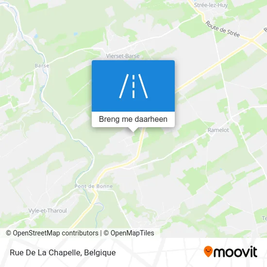 Rue De La Chapelle kaart