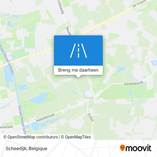 Scheedijk kaart