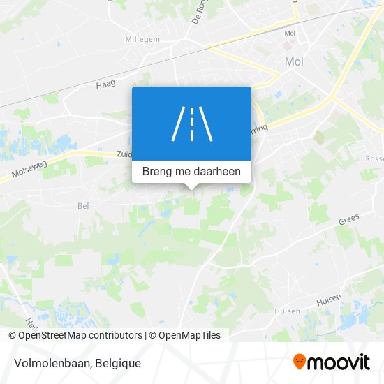 Volmolenbaan kaart