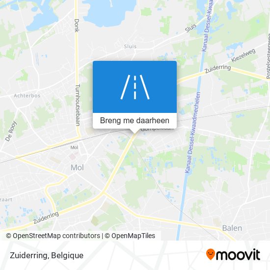 Zuiderring kaart