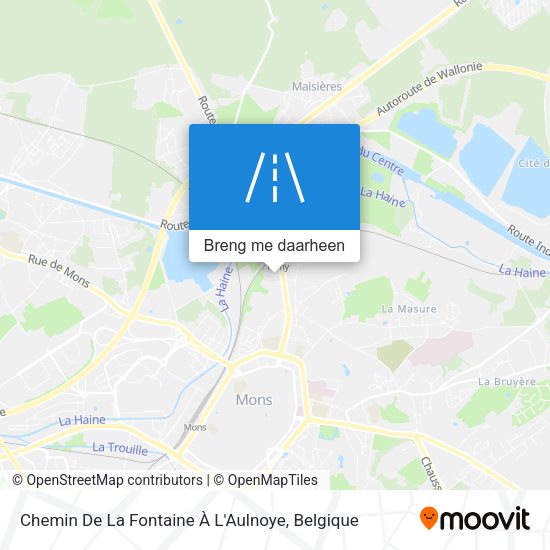 Chemin De La Fontaine À L'Aulnoye kaart