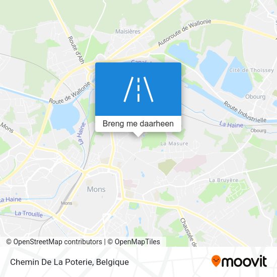 Chemin De La Poterie kaart