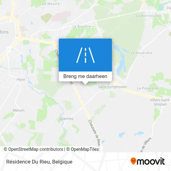 Résidence Du Rieu kaart
