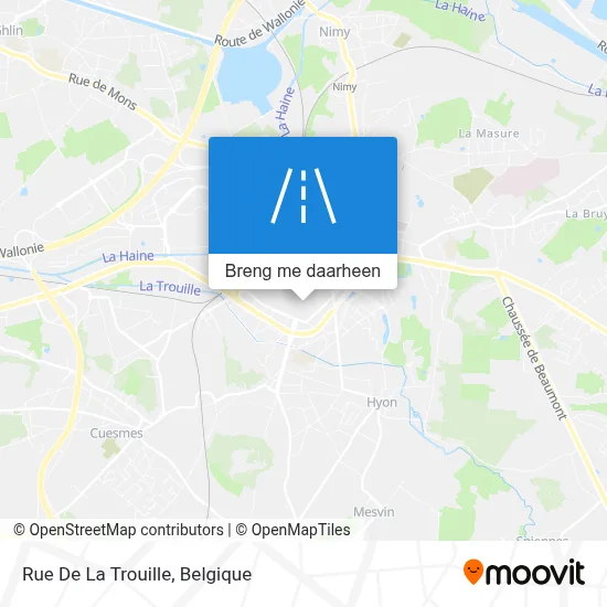 Rue De La Trouille kaart