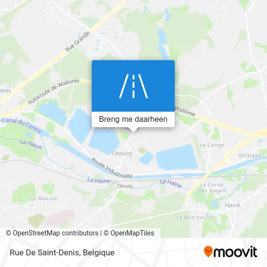 Rue De Saint-Denis kaart