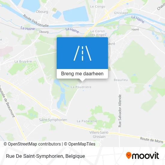 Rue De Saint-Symphorien kaart