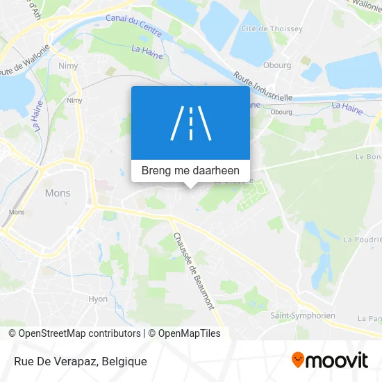 Rue De Verapaz kaart