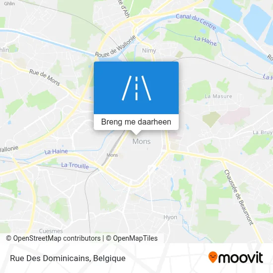 Rue Des Dominicains kaart