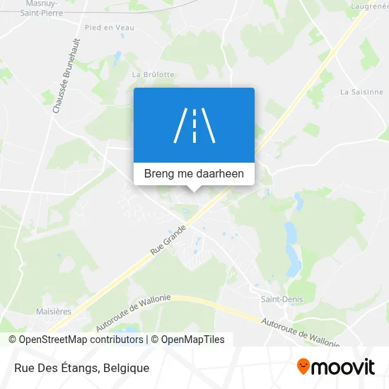Rue Des Étangs kaart