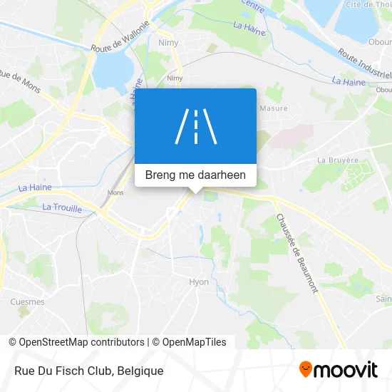 Rue Du Fisch Club kaart