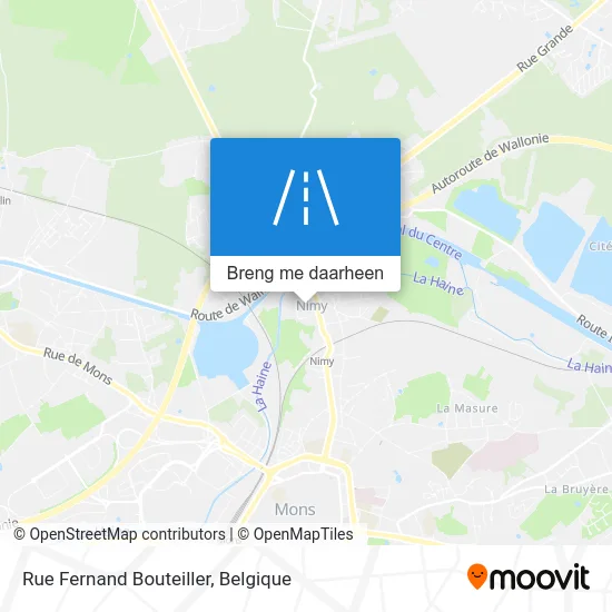 Rue Fernand Bouteiller kaart