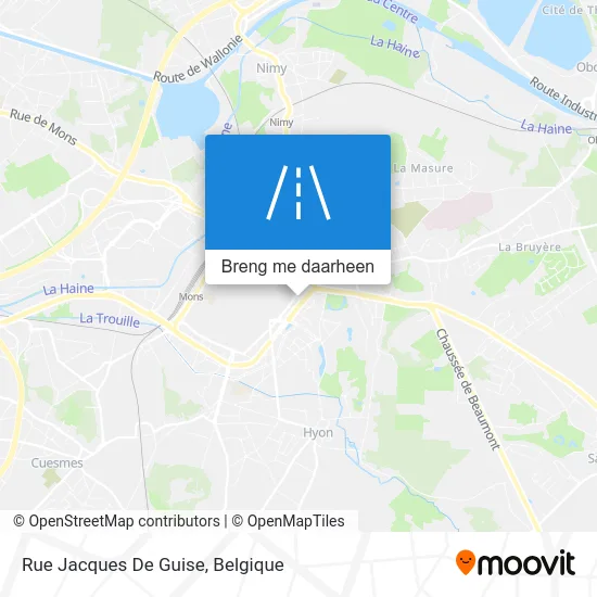 Rue Jacques De Guise kaart