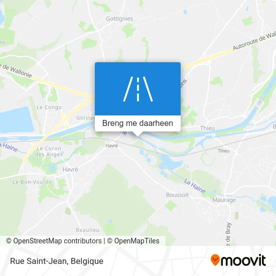 Rue Saint-Jean kaart