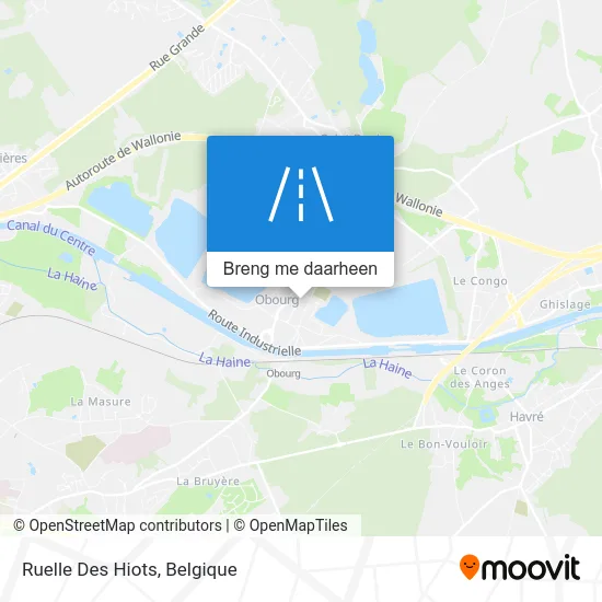 Ruelle Des Hiots kaart